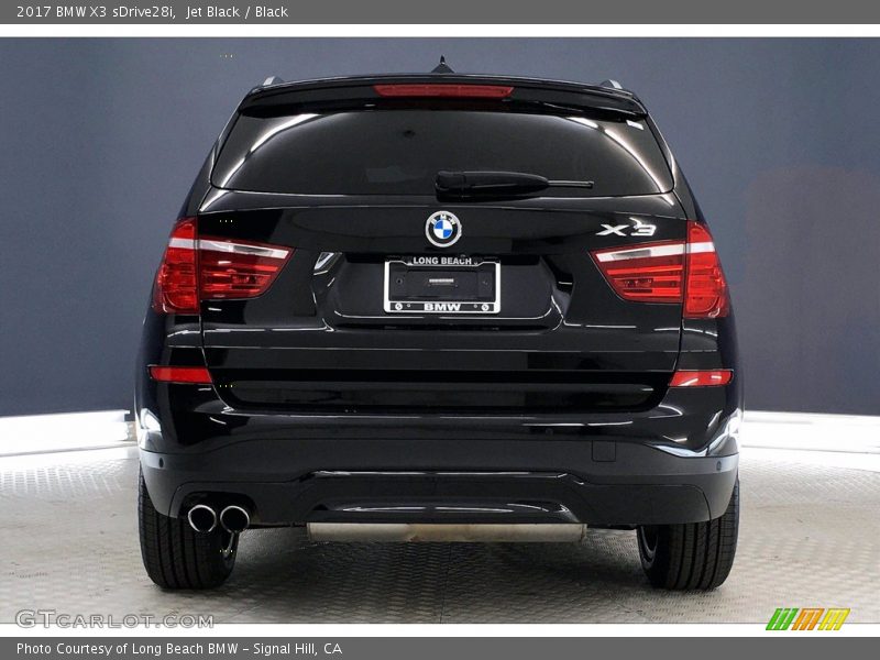 Jet Black / Black 2017 BMW X3 sDrive28i