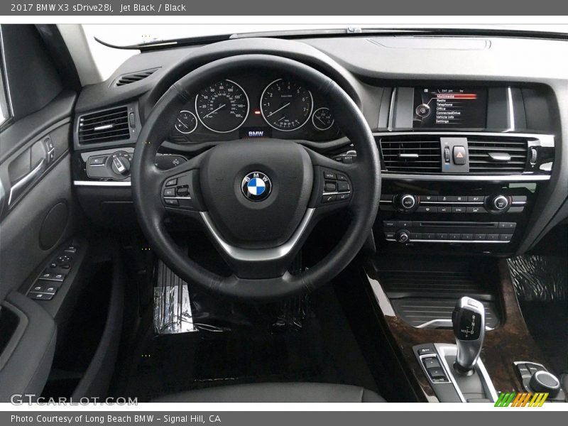 Jet Black / Black 2017 BMW X3 sDrive28i