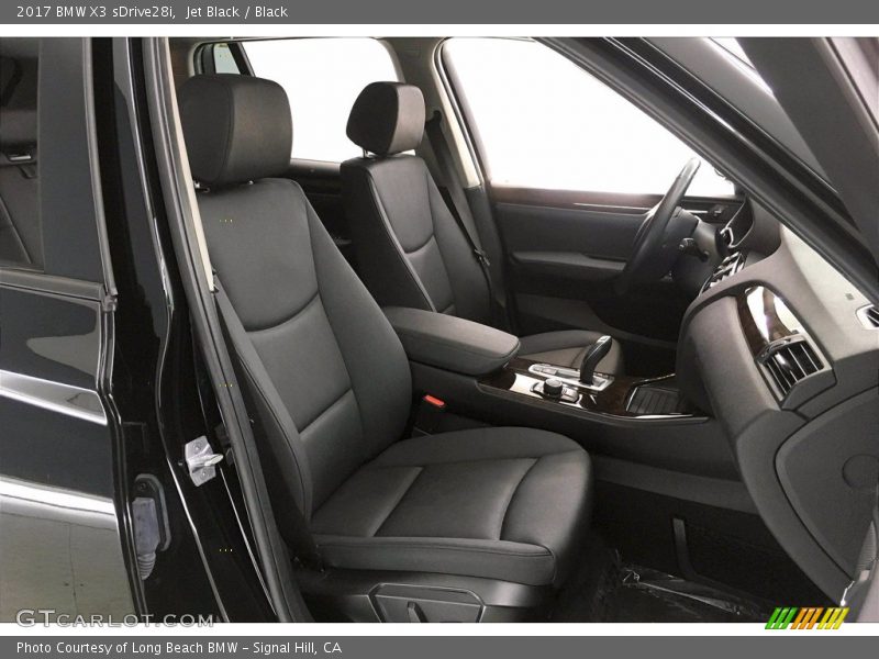 Jet Black / Black 2017 BMW X3 sDrive28i