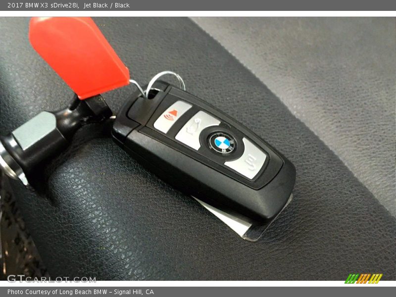 Jet Black / Black 2017 BMW X3 sDrive28i