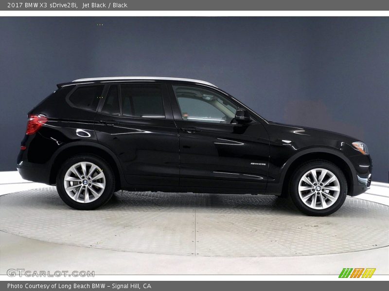 Jet Black / Black 2017 BMW X3 sDrive28i