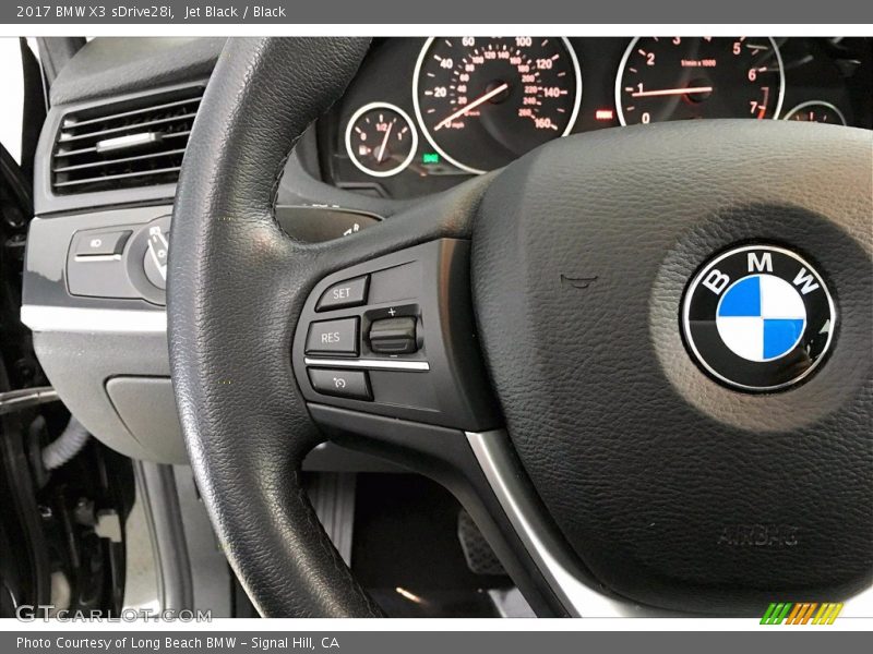 Jet Black / Black 2017 BMW X3 sDrive28i