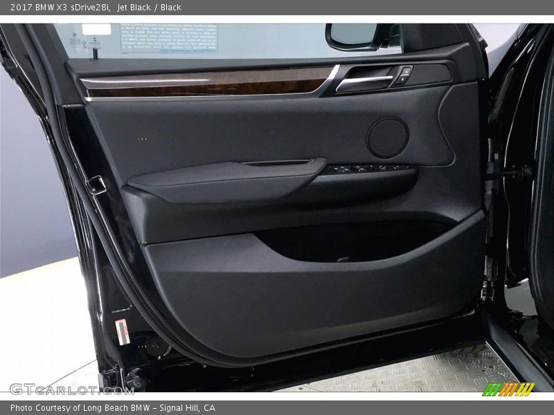 Jet Black / Black 2017 BMW X3 sDrive28i