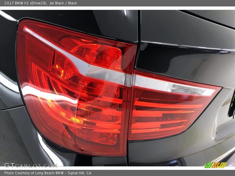 Jet Black / Black 2017 BMW X3 sDrive28i