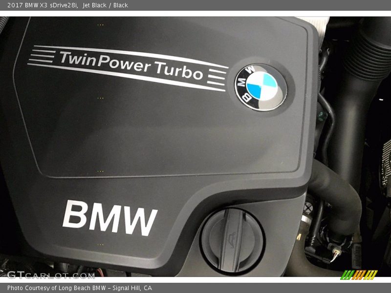 Jet Black / Black 2017 BMW X3 sDrive28i