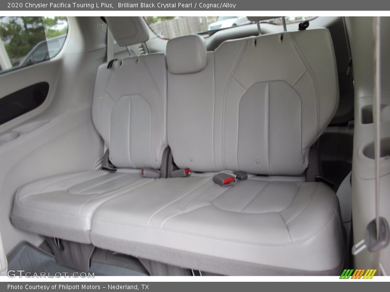 Brilliant Black Crystal Pearl / Cognac/Alloy 2020 Chrysler Pacifica Touring L Plus