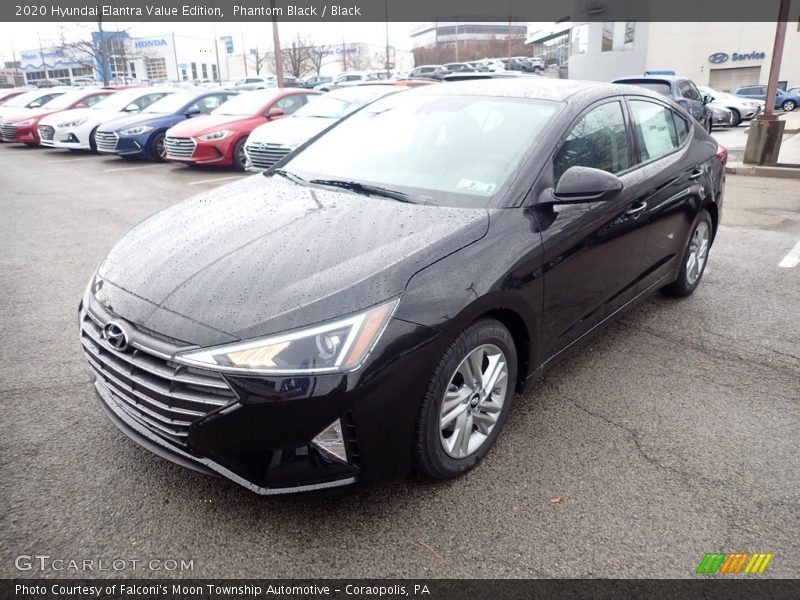 Front 3/4 View of 2020 Elantra Value Edition