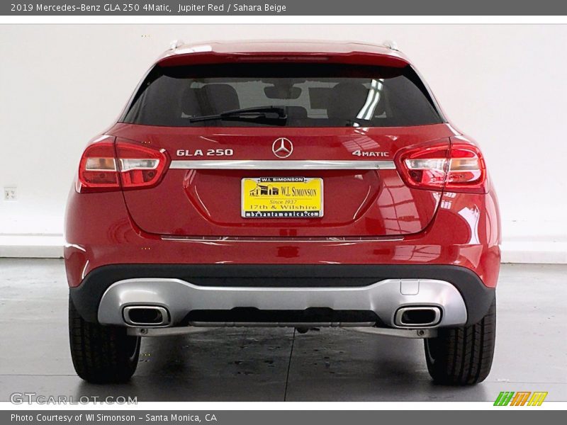 Jupiter Red / Sahara Beige 2019 Mercedes-Benz GLA 250 4Matic