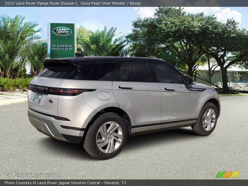 Seoul Pearl Silver Metallic / Ebony 2020 Land Rover Range Rover Evoque S