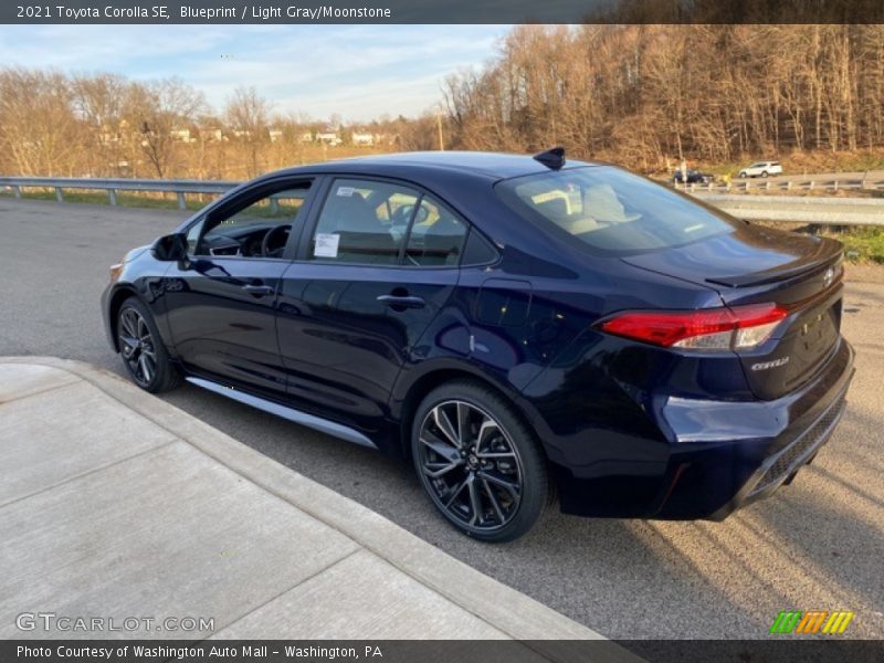 Blueprint / Light Gray/Moonstone 2021 Toyota Corolla SE