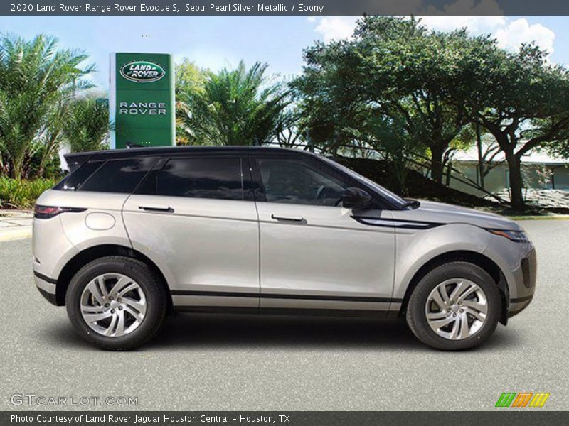 Seoul Pearl Silver Metallic / Ebony 2020 Land Rover Range Rover Evoque S
