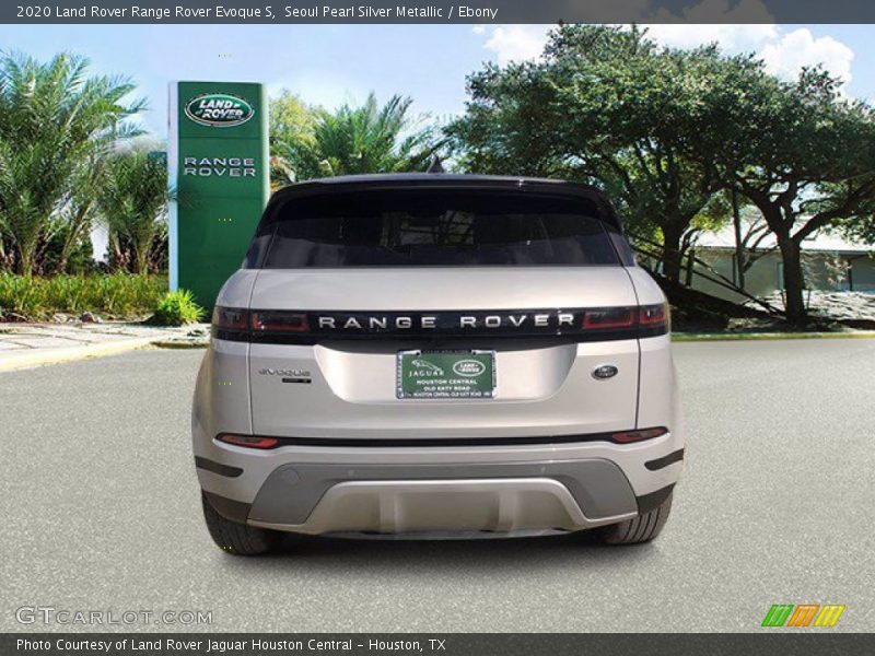 Seoul Pearl Silver Metallic / Ebony 2020 Land Rover Range Rover Evoque S