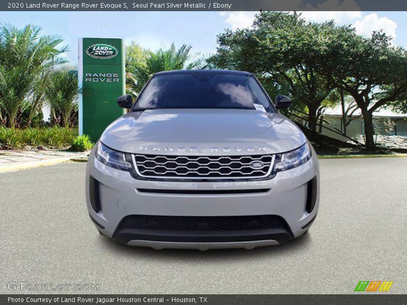Seoul Pearl Silver Metallic / Ebony 2020 Land Rover Range Rover Evoque S