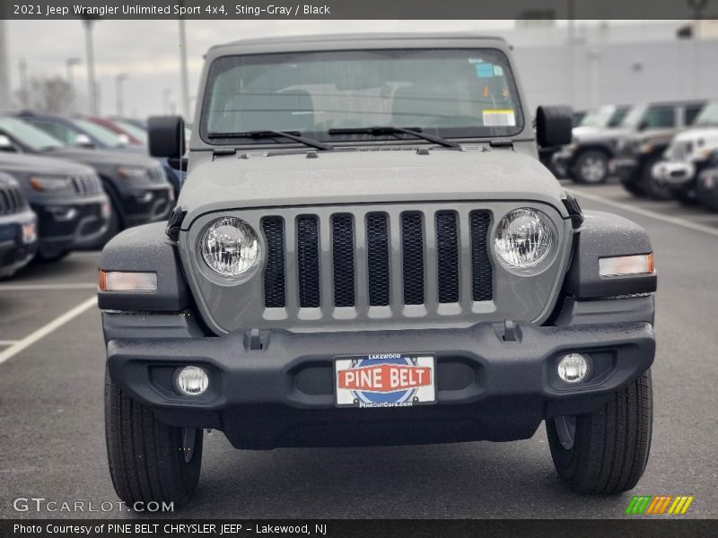 Sting-Gray / Black 2021 Jeep Wrangler Unlimited Sport 4x4