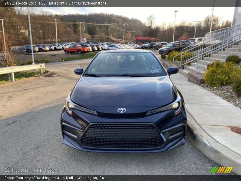 Blueprint / Light Gray/Moonstone 2021 Toyota Corolla SE