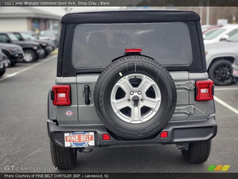 Sting-Gray / Black 2021 Jeep Wrangler Unlimited Sport 4x4