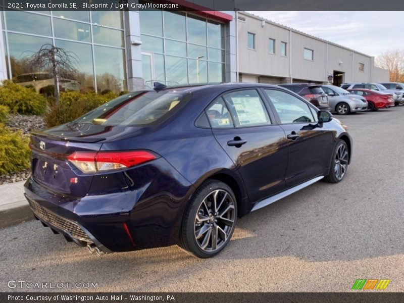 Blueprint / Light Gray/Moonstone 2021 Toyota Corolla SE