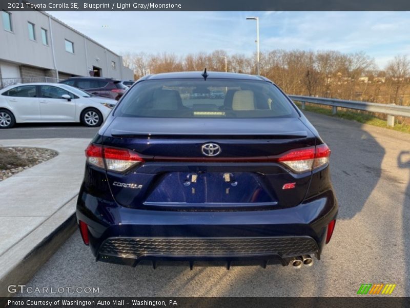 Blueprint / Light Gray/Moonstone 2021 Toyota Corolla SE
