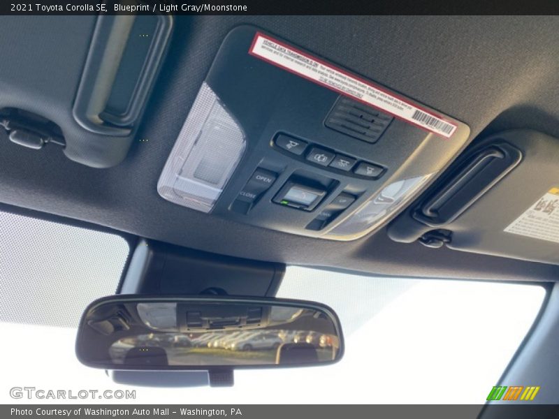 Blueprint / Light Gray/Moonstone 2021 Toyota Corolla SE