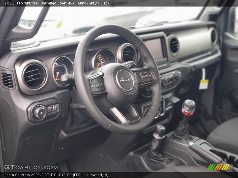 Sting-Gray / Black 2021 Jeep Wrangler Unlimited Sport 4x4