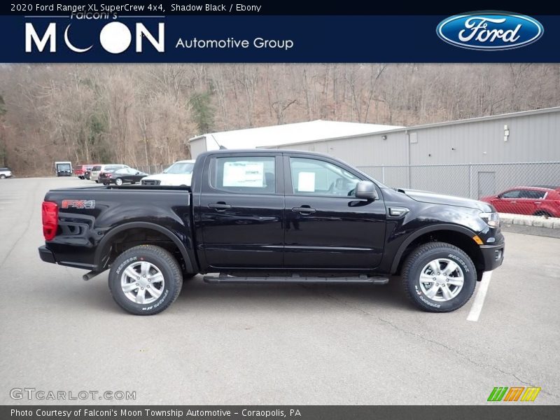 Shadow Black / Ebony 2020 Ford Ranger XL SuperCrew 4x4