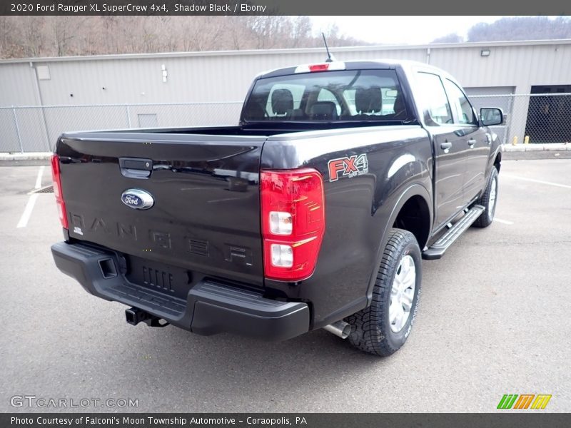 Shadow Black / Ebony 2020 Ford Ranger XL SuperCrew 4x4