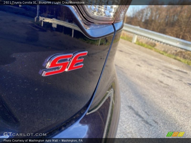 Blueprint / Light Gray/Moonstone 2021 Toyota Corolla SE