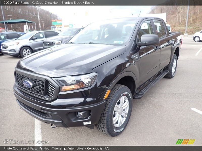 Shadow Black / Ebony 2020 Ford Ranger XL SuperCrew 4x4