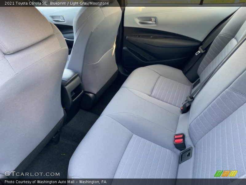Rear Seat of 2021 Corolla SE