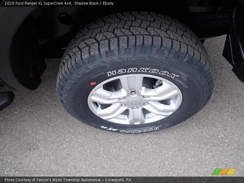 Shadow Black / Ebony 2020 Ford Ranger XL SuperCrew 4x4