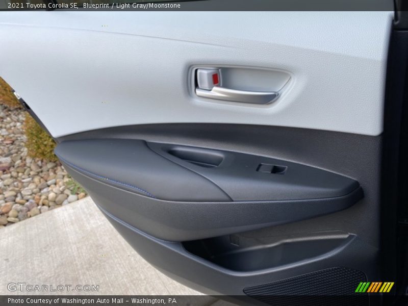 Blueprint / Light Gray/Moonstone 2021 Toyota Corolla SE