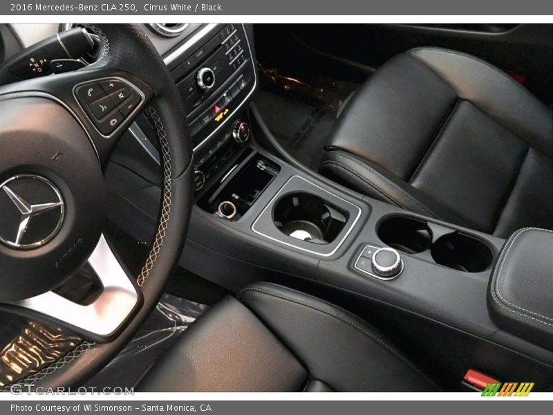 Cirrus White / Black 2016 Mercedes-Benz CLA 250