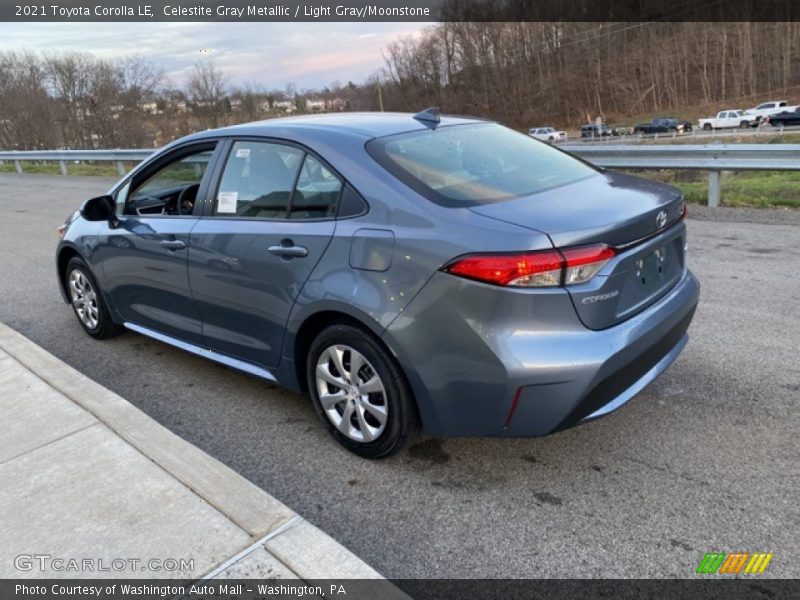 Celestite Gray Metallic / Light Gray/Moonstone 2021 Toyota Corolla LE