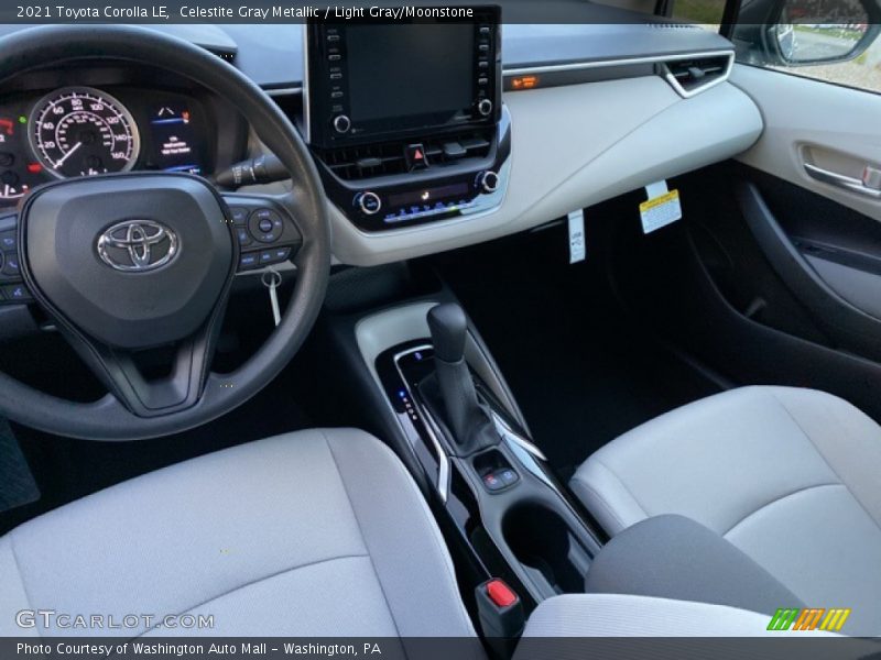 Celestite Gray Metallic / Light Gray/Moonstone 2021 Toyota Corolla LE