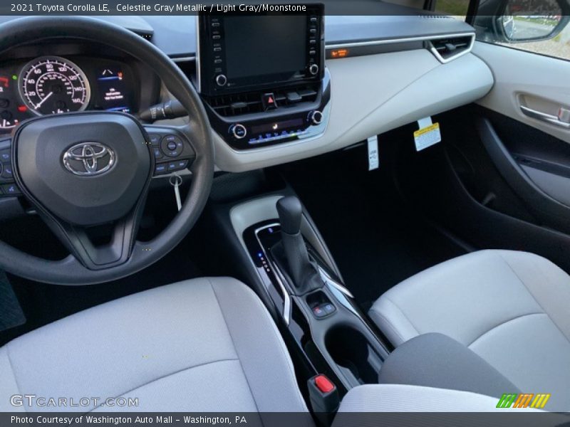 Celestite Gray Metallic / Light Gray/Moonstone 2021 Toyota Corolla LE