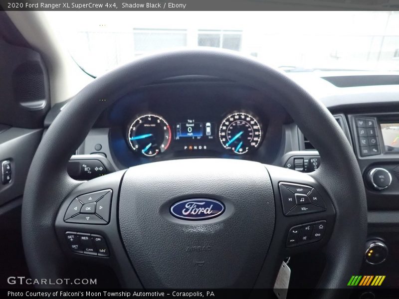 Shadow Black / Ebony 2020 Ford Ranger XL SuperCrew 4x4
