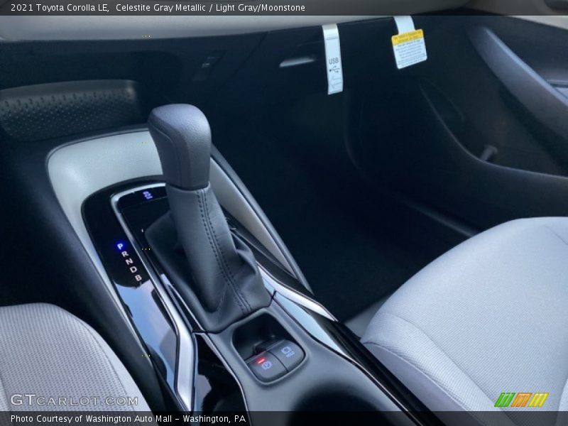 Celestite Gray Metallic / Light Gray/Moonstone 2021 Toyota Corolla LE