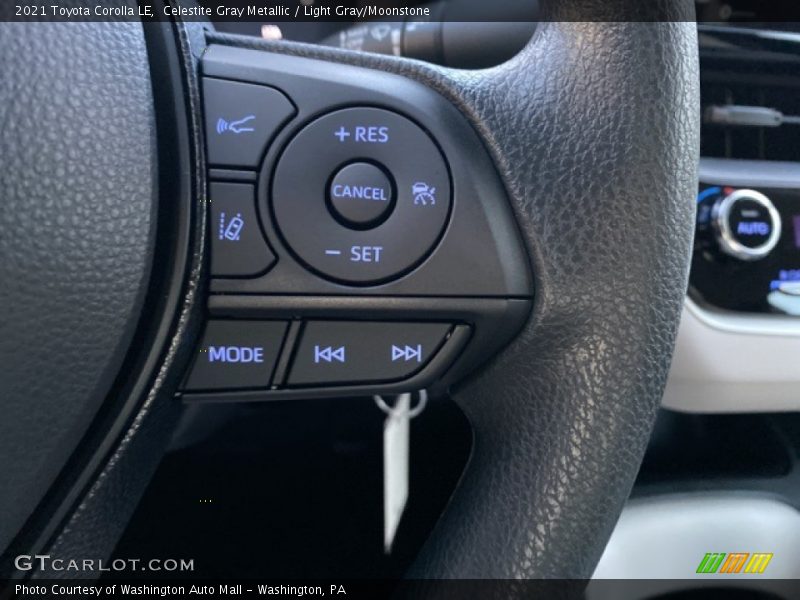 Celestite Gray Metallic / Light Gray/Moonstone 2021 Toyota Corolla LE