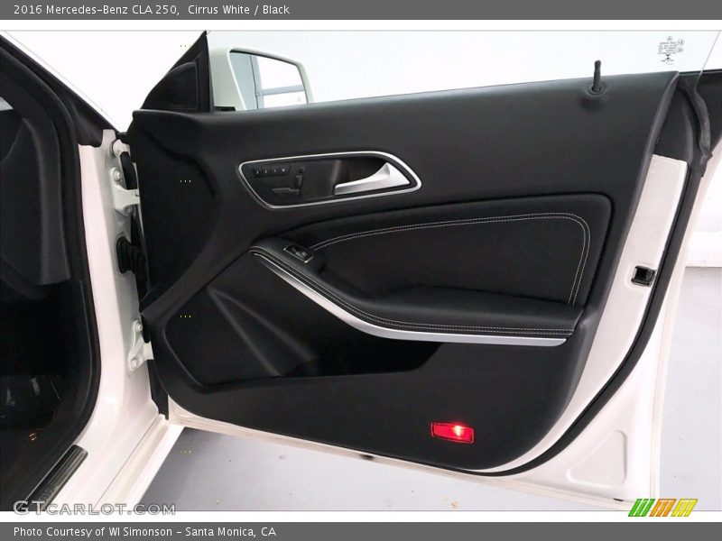 Cirrus White / Black 2016 Mercedes-Benz CLA 250
