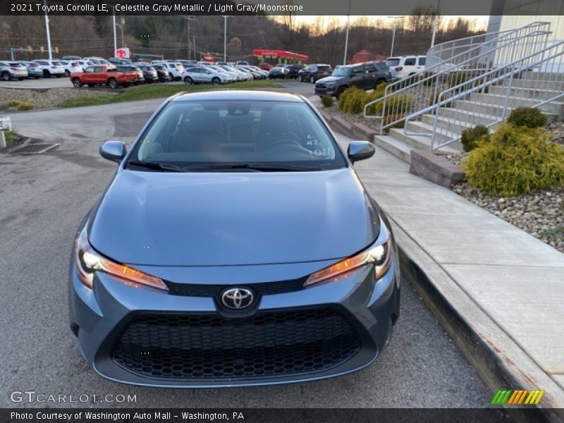 Celestite Gray Metallic / Light Gray/Moonstone 2021 Toyota Corolla LE
