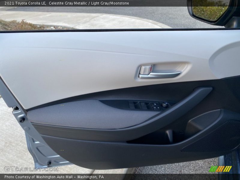 Celestite Gray Metallic / Light Gray/Moonstone 2021 Toyota Corolla LE
