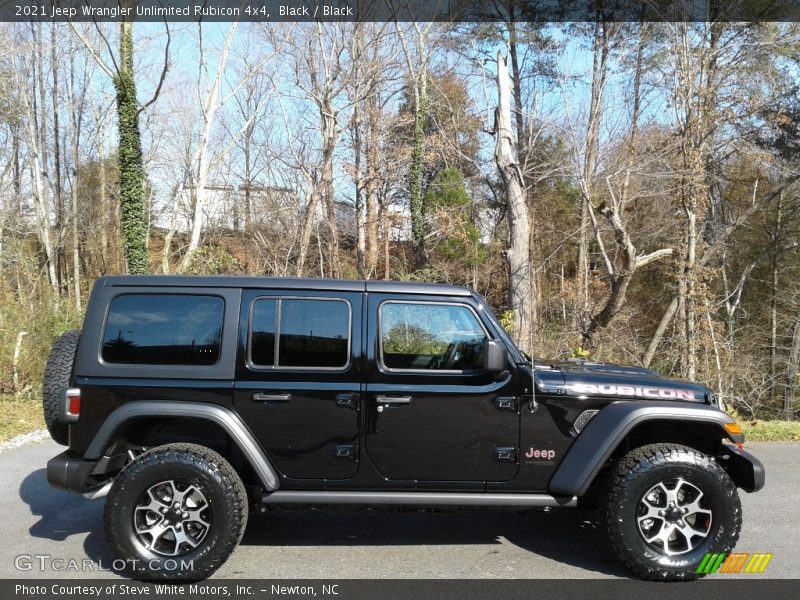 Black / Black 2021 Jeep Wrangler Unlimited Rubicon 4x4