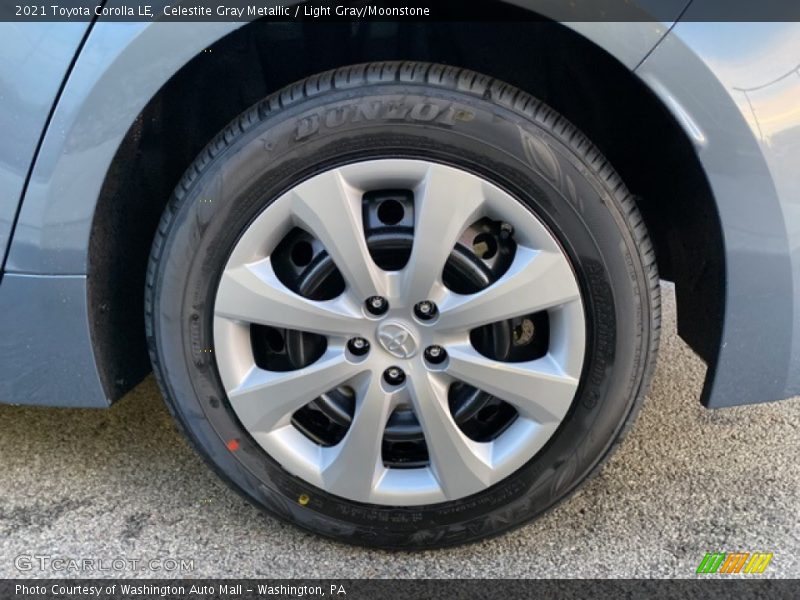 Celestite Gray Metallic / Light Gray/Moonstone 2021 Toyota Corolla LE