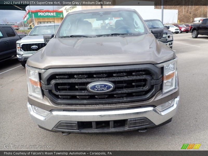 Stone Gray / Medium Dark Slate 2021 Ford F150 STX SuperCrew 4x4