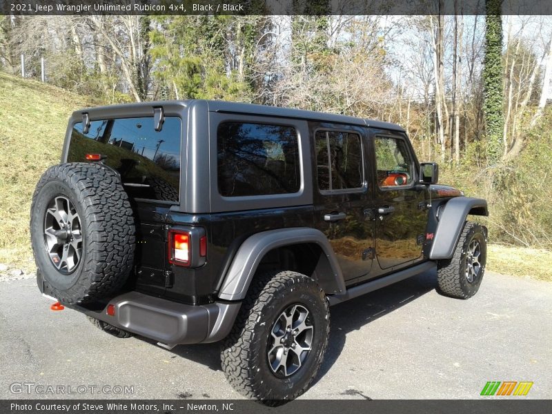 Black / Black 2021 Jeep Wrangler Unlimited Rubicon 4x4