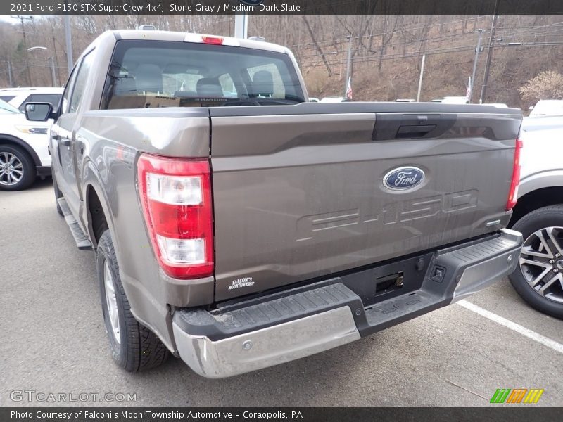 Stone Gray / Medium Dark Slate 2021 Ford F150 STX SuperCrew 4x4