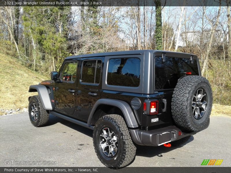 Black / Black 2021 Jeep Wrangler Unlimited Rubicon 4x4