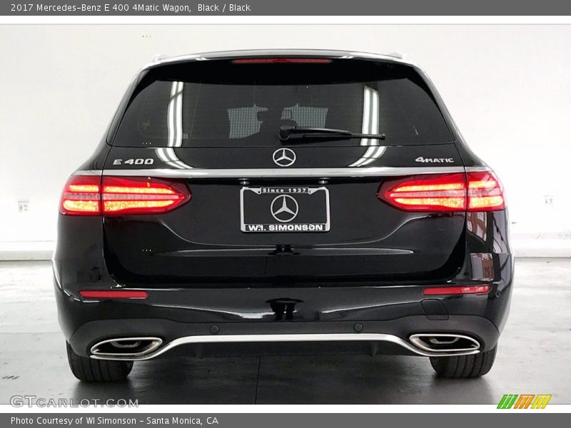 Black / Black 2017 Mercedes-Benz E 400 4Matic Wagon