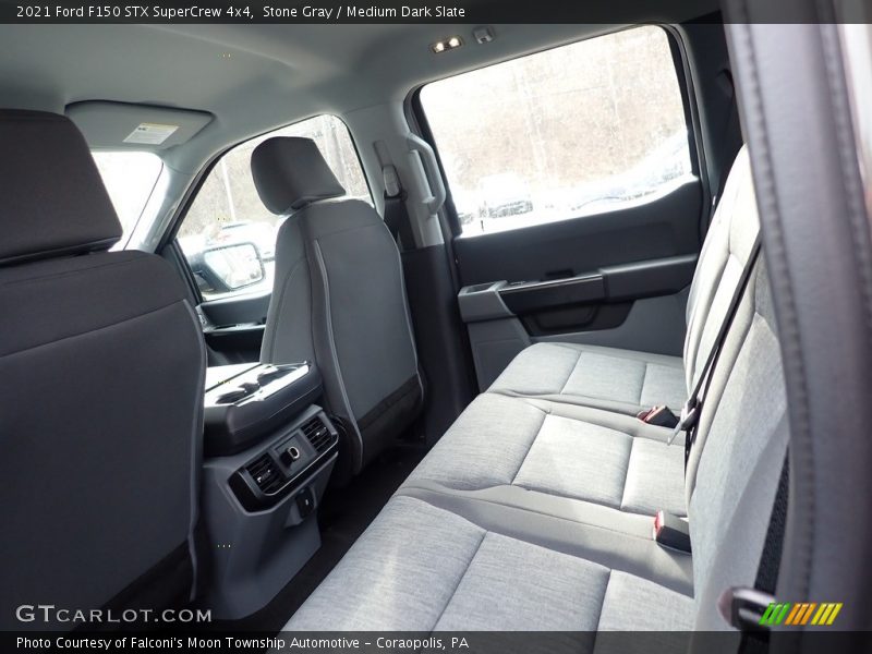 Stone Gray / Medium Dark Slate 2021 Ford F150 STX SuperCrew 4x4