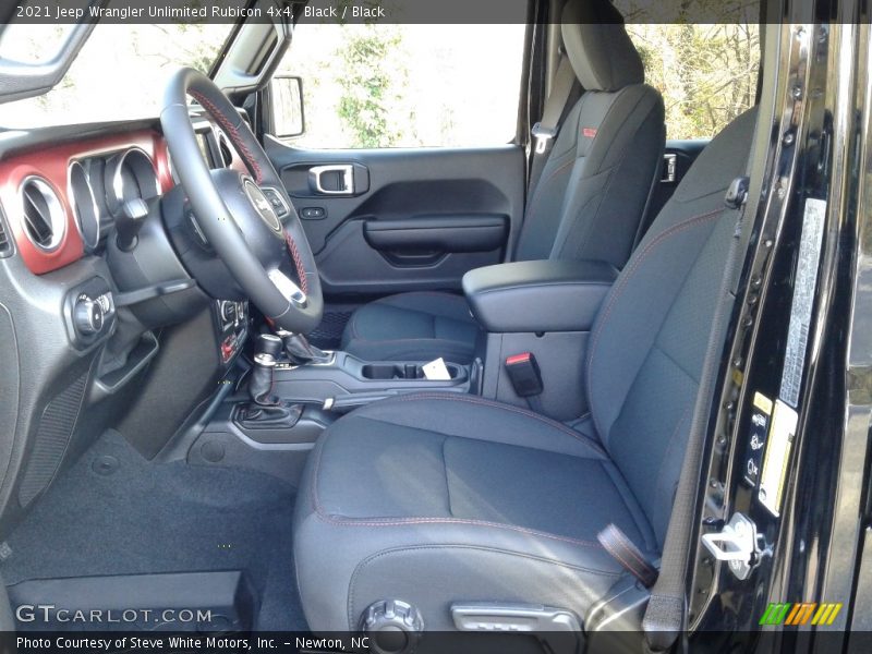 Black / Black 2021 Jeep Wrangler Unlimited Rubicon 4x4